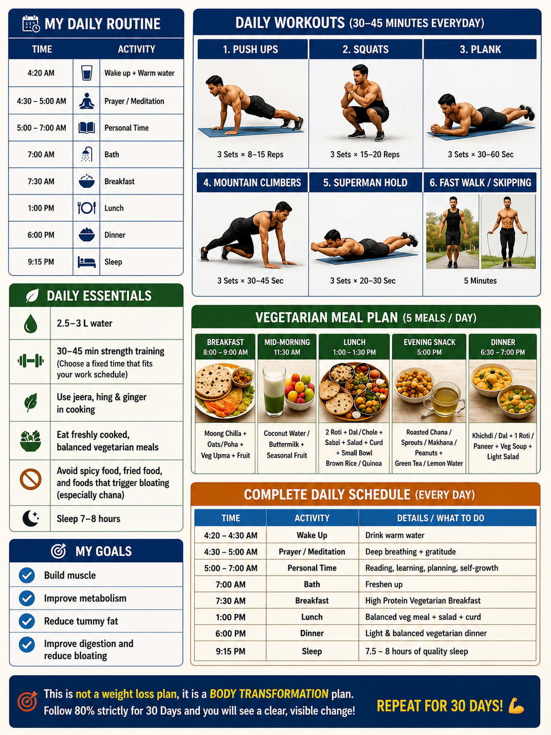 Workout Plan